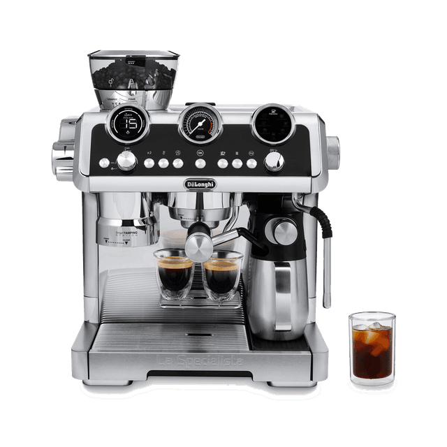 DE LONGHI La Specialista Maestro EC9865.M Metaal - Pistonmachine - Zilver