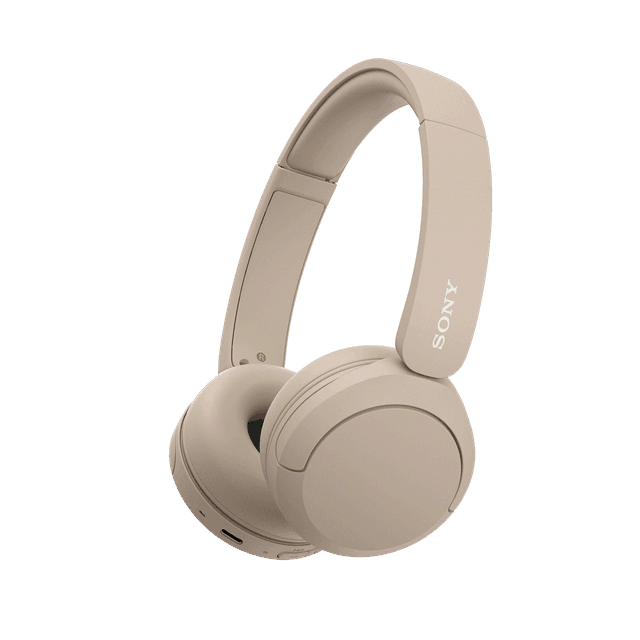SONY WHCH520C.CE7 On-ear Draadloze hoofdtelefoon Taupe
