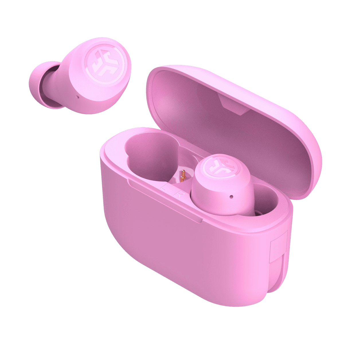 JLAB Go Pop+ In-ear Draadloze oordopjes met Ruisonderdrukking Roze — afbeelding 1