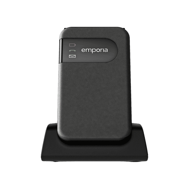 EMPORIA Simplicity Glam 2G Feature Phone - 64 MB Zwart - 64 MB Zwart