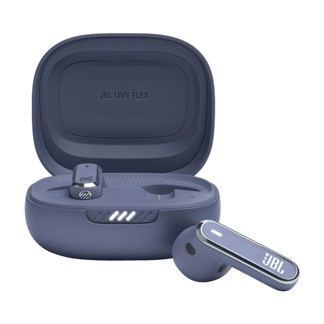JBL JBLLIVEFLEXBLU In-ear Draadloze oordopjes Blauw