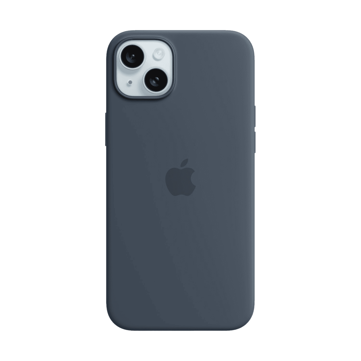 APPLE iPhone 15 Plus Siliconenhoesje met MagSafe - Stormblauw — afbeelding 1