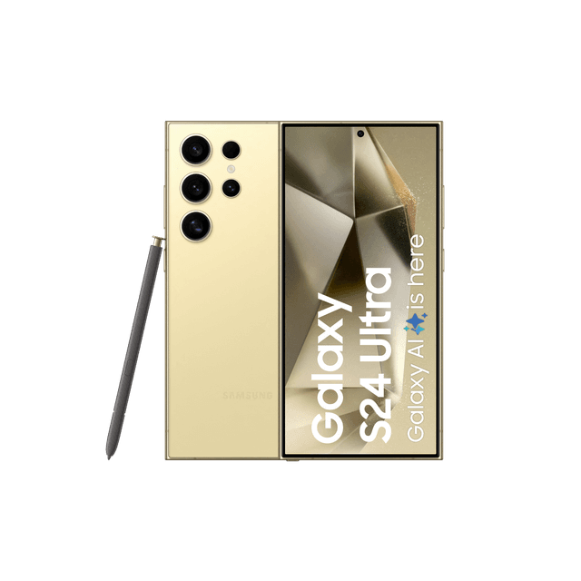 SAMSUNG Galaxy S24 Ultra 5G - 256 GB Titanium Geel