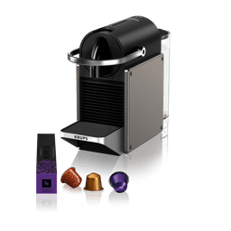 KRUPS Nespresso XN306T Pixie - Capsulemachine - Titan