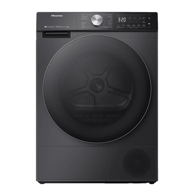 HISENSE DH5S102BB -  Warmtepompdroger - 10 kg - 64 dB - Energielabel C