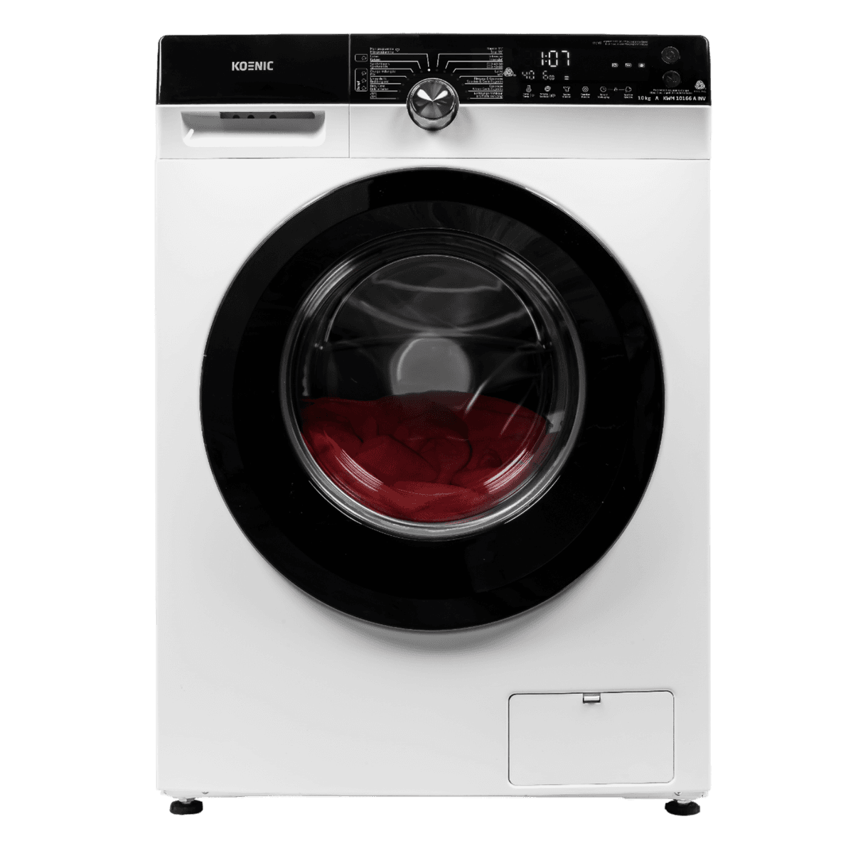 KOENIC KWM 10161 A INV Wasmachine (10 kg, 1450 rpm, A) 59,2 x 84,2 x 64 cm (BxHxD) — afbeelding 1