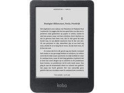 Kobo Clara Bw Zwart - 6 Inch 16 Gb (ongeveer 12.000 E-books) Waterdicht (ip8x)