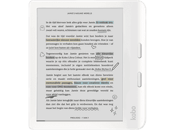 Kobo Libra Colour Wit - 7 Inch 32 Gb (ongeveer 24.000 E-books) Waterdicht (ip8x)