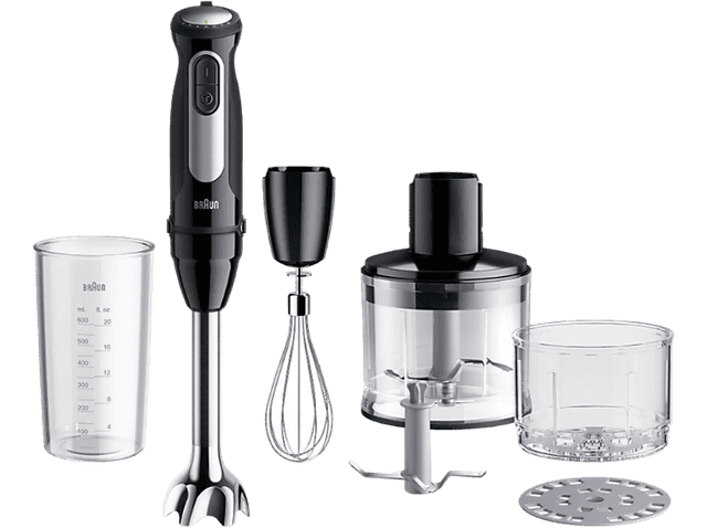 Braun Multiquick 5 Pro Mq55.254m Staafmixer Zwart