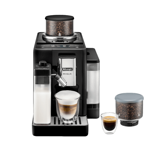 DE LONGHI Rivelia EXAM440.55.B - Volautomatische espressomachine - Zwart