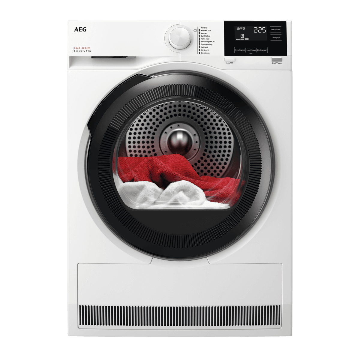 AEG TR739G4B SensiDry -  Warmtepompdroger - 9 kg - 64 dB - Energielabel C — afbeelding 1