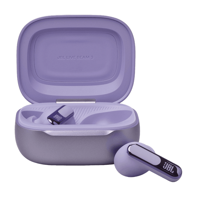 JBL LIVE BEAM 3 In-ear Draadloze oordopjes met Ruisonderdrukking Paars