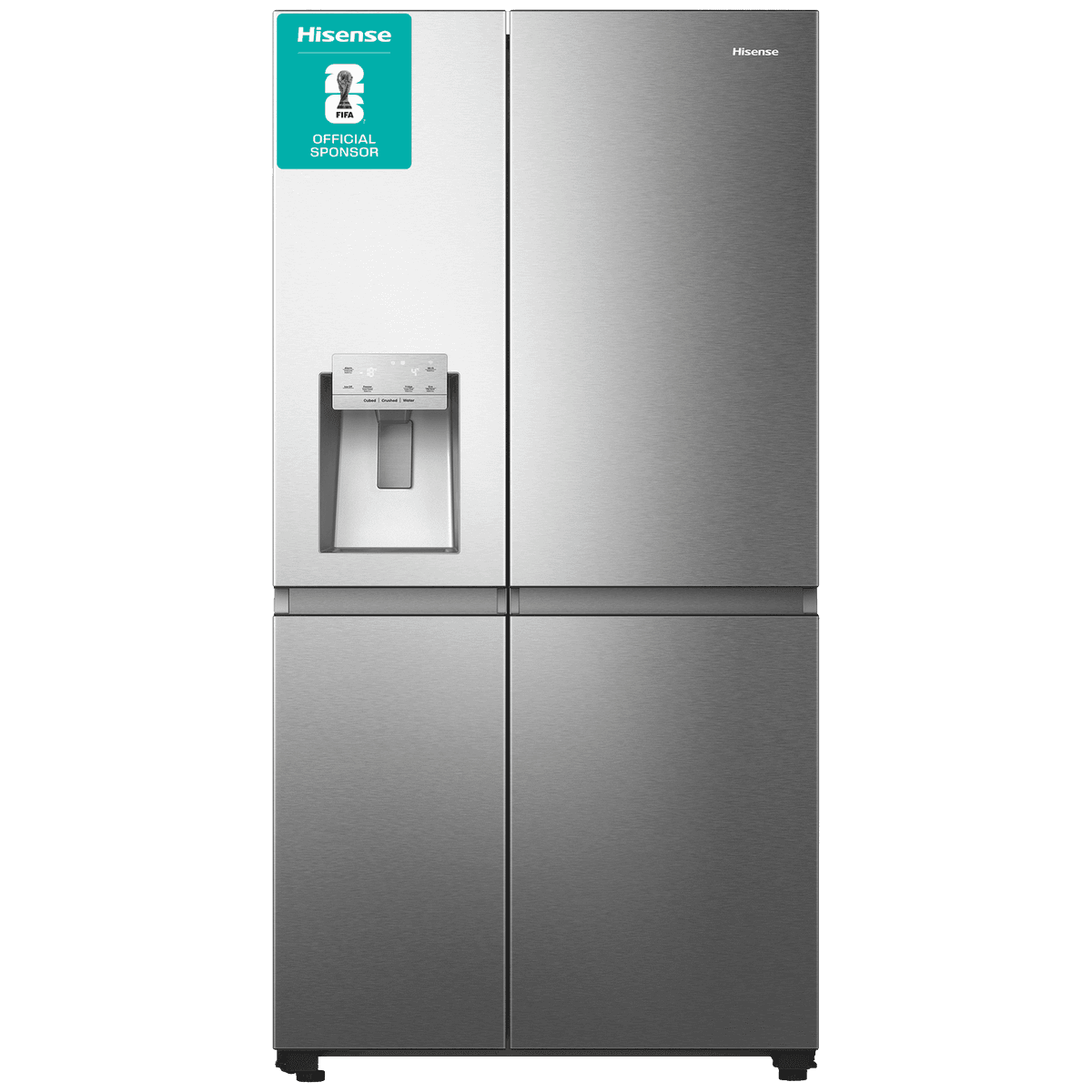 HISENSE RS818N4IID - Amerikaanse koelkast - breedte 91 cm - hoogte 179 cm - inhoud 632 l - NoFrost — afbeelding 1