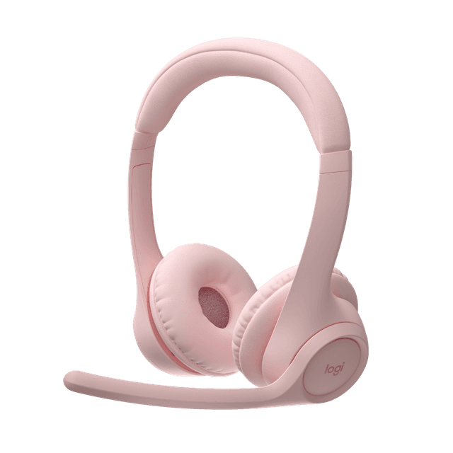 LOGITECH Zone 300 981-001412 On-ear Draadloze headset met Ruisonderdrukking Roze