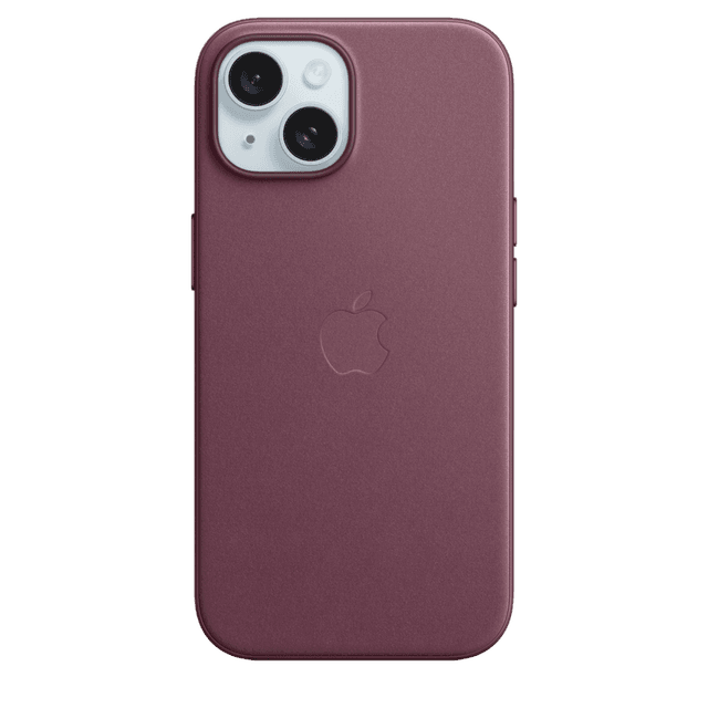 Apple Iphone 15 Finewoven Hoesje Met Magsafe - Moerbei