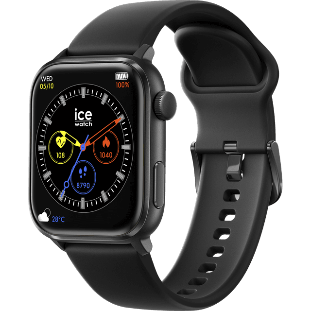 ICE-WATCH Smartwatch 2.0 1.96'' AMOLED (022535) Smartwatch Zwart