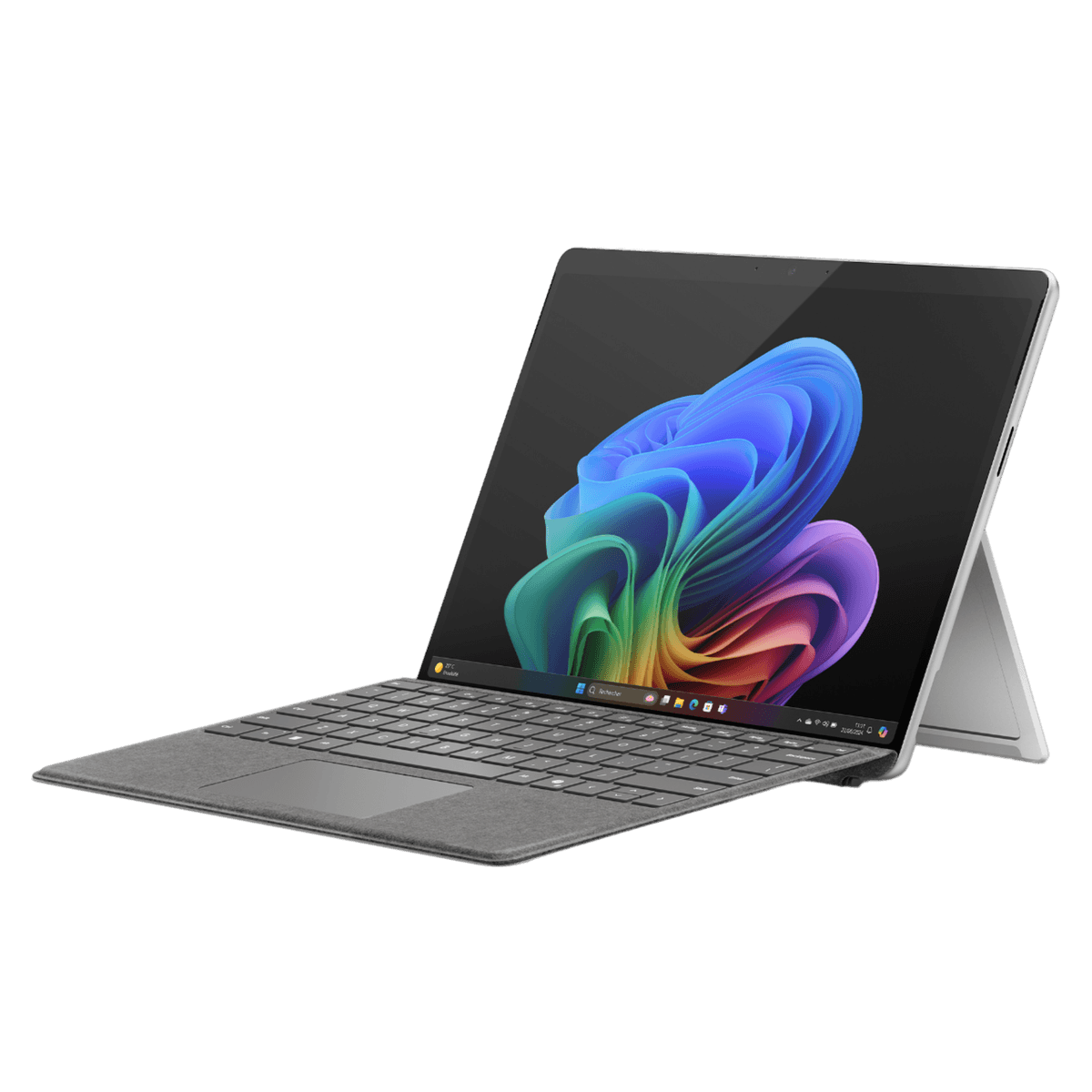 MICROSOFT Surface Pro - 13 inch - Snapdragon X Plus - 16 GB - 256 GB - Platinum - Copilot+ PC — afbeelding 1