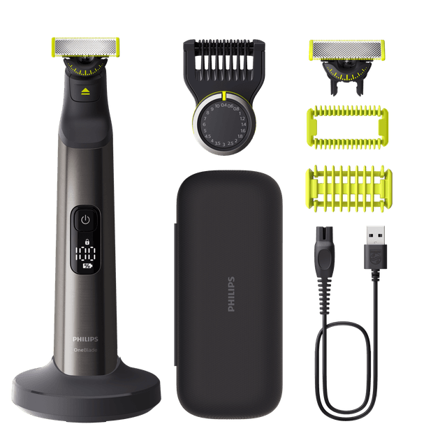 PHILIPS OneBlade Pro 360 Face + Body QP6652/61 Multigroomer Chroom
