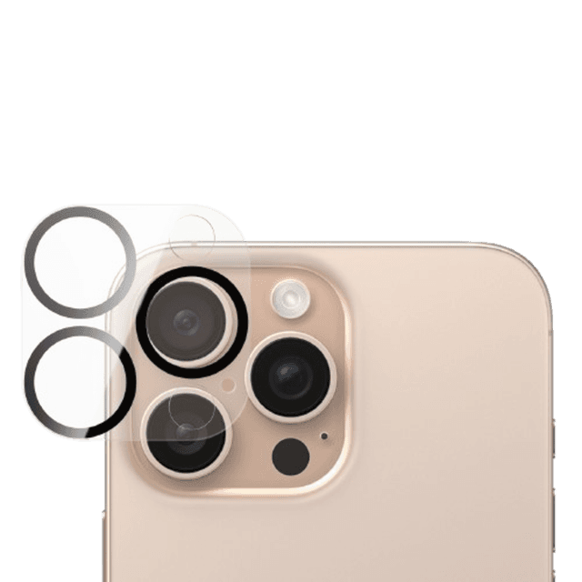 PANZERGLASS PicturePerfect Lensprotector voor APPLE iPhone 2024 6.1'' Pro;iPhone 2024 6.7'' Pro Transparant
