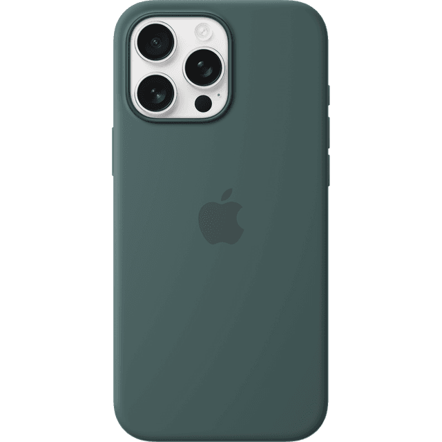 Apple Silicone Magsafe Cover Voor Apple Iphone 16 Pro Max Lake Green