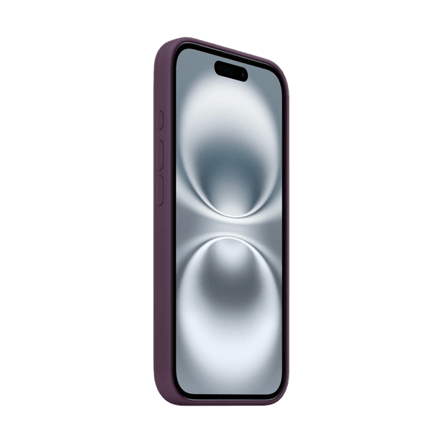 Apple Silicone Magsafe Cover Voor Apple Iphone 16 Plum
