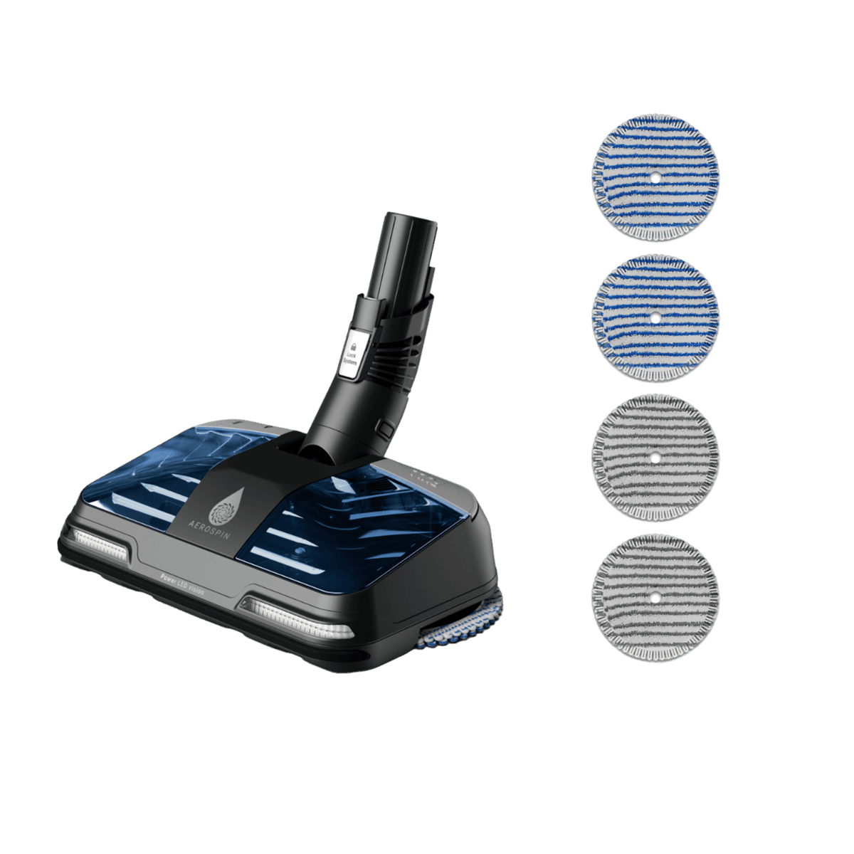 ROWENTA ZR009C Aerospin 2-in-1 zuigmond voor stofzuigen en dweilen — afbeelding 1