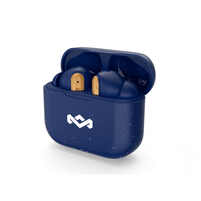 HOUSE OF MARLEY LITTLE BIRD TWS EM-JE123-BL In-ear Draadloze oordopjes met Ruisonderdrukking Blauw