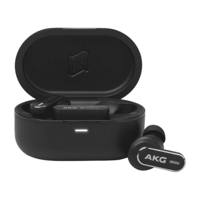 AKG N5 Hybrid ANC In-ear Draadloze oordopjes met Ruisonderdrukking Zwart