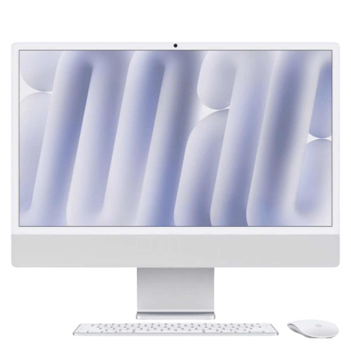 Apple Imac 24-inch Zilver (m4) - 8-core Cpu GPu 16gb 256gb All-in-one-pc — afbeelding 1