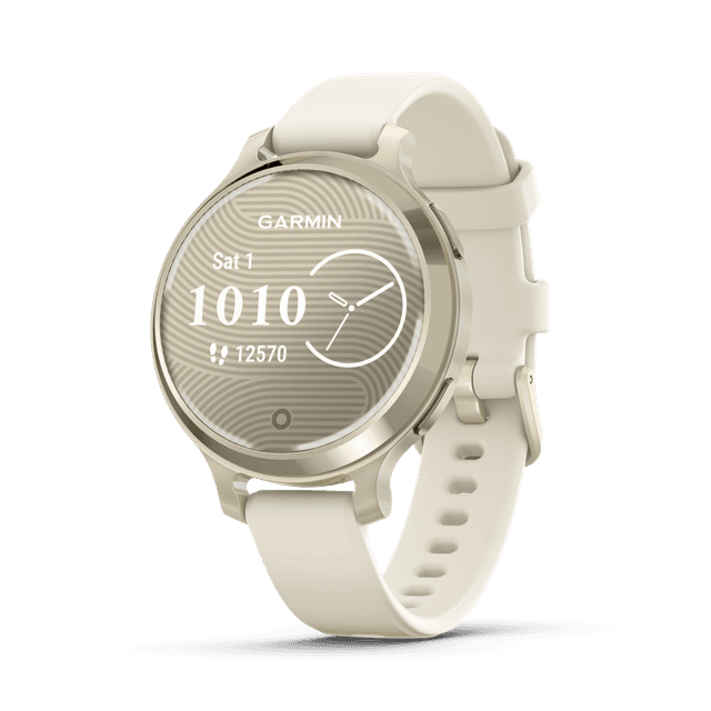GARMIN Lily 2 Active Maangoud Smartwatch Creme