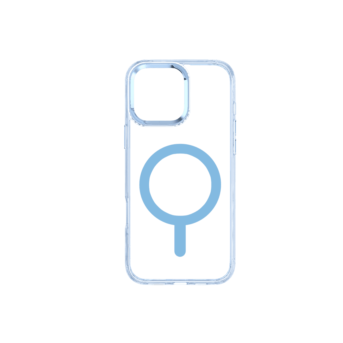 ISY ISC-1120 MagISY Cover voor Apple iPhone 16 Pro Clear Blue — afbeelding 1