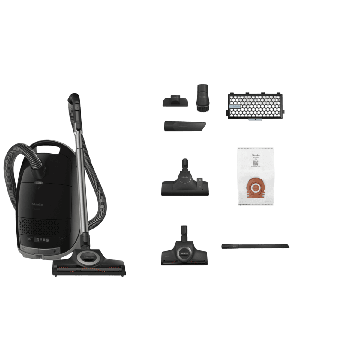 MIELE Guard M1 Cat&Dog Flex Stofzuiger met zak Obsidiaanzwart — afbeelding 1