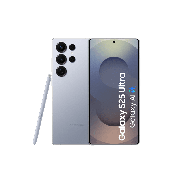 SAMSUNG Galaxy S25 Ultra - 5G - 512 GB Titanium Zilver Blauw