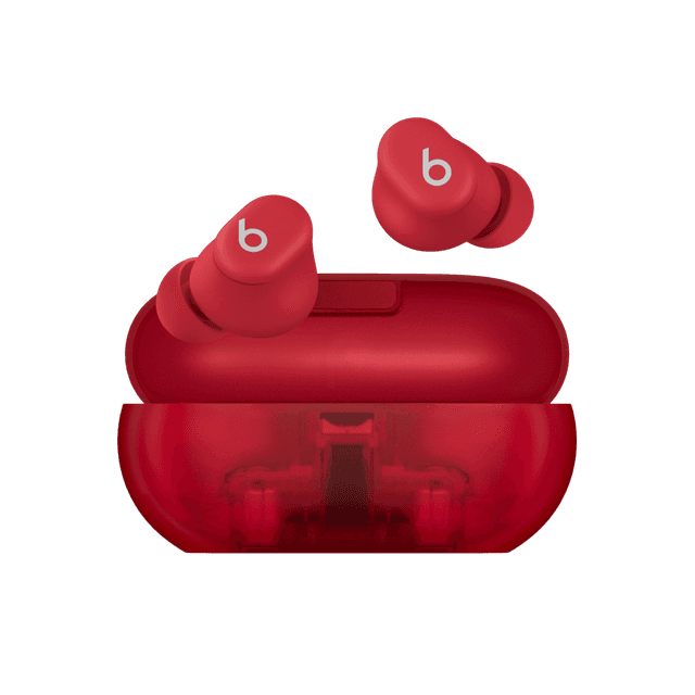 APPLE Beats Solo Buds In-ear Draadloze oordopjes Transparent Red