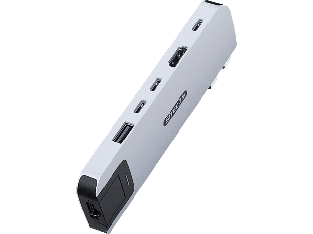 Sitecom Mp Hub 6 In 2 Silver Macbook Air Hub