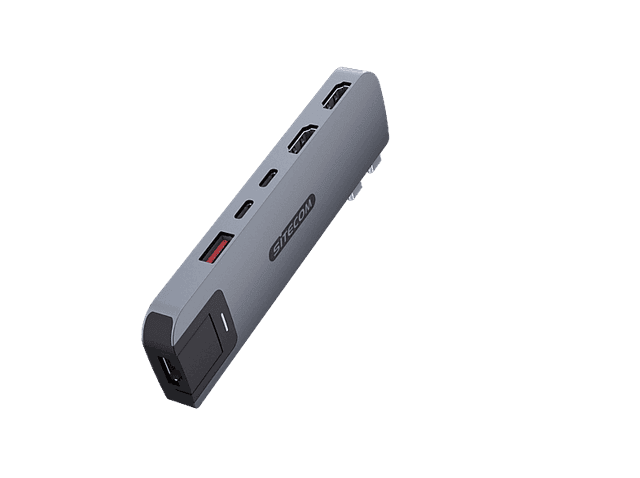 Sitecom Mp Hub 6 In 2 Gray Macbook Pro Hub
