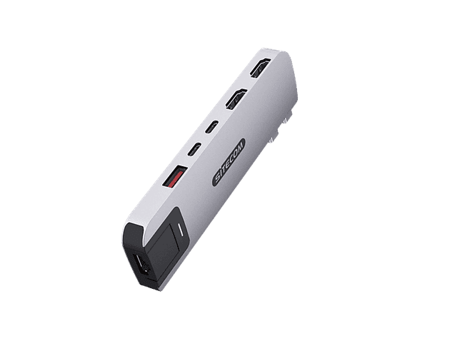 Sitecom Mp Hub 6 In 2 Silver Macbook Pro Hub