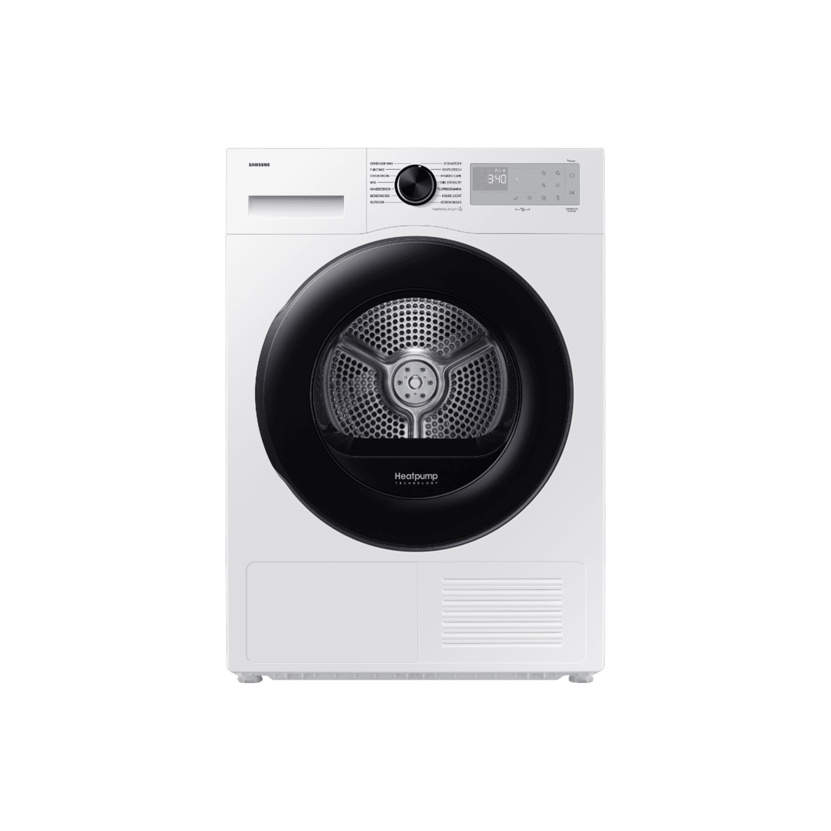 SAMSUNG DV90DG52A0AHEN 5000-serie - Warmtepompdroger - 9 kg - 65 dB - Energielabel C — afbeelding 1