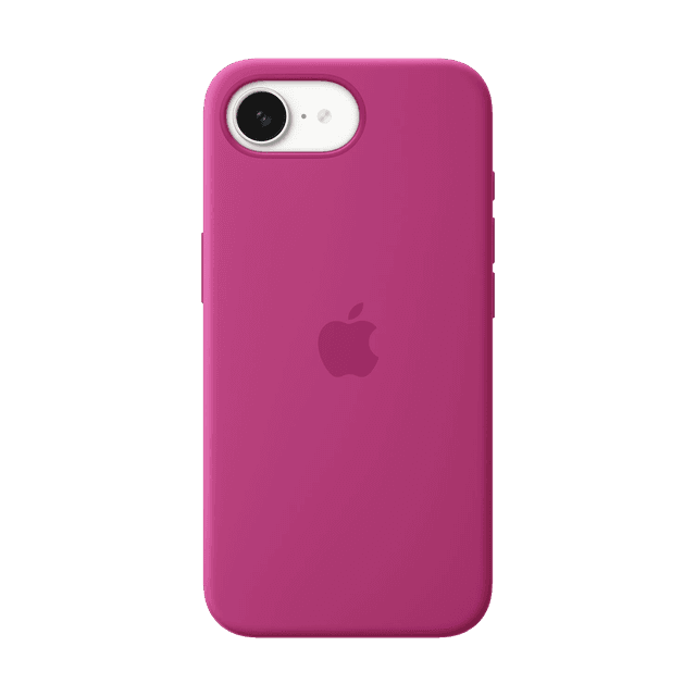 APPLE Silicone Cover voor Apple iPhone 16e Fuschia
