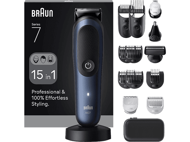 Braun All-in-one 15in1 Aio7580 Multigroomer Blauw