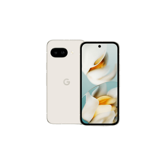 GOOGLE Pixel 9a - 5G - Porcelain - 128 GB Wit