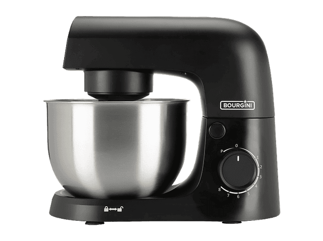 Bourgini Kitchen Chef 4.5l Keukenmachine Zwart 1500 W