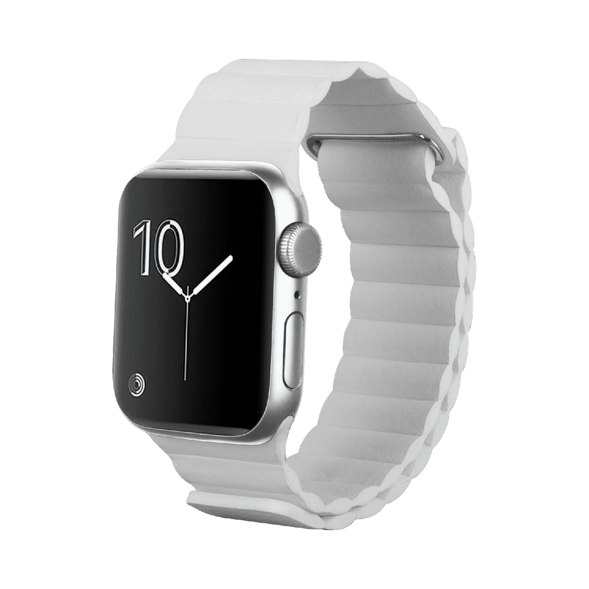 JUST IN CASE Magfit Strap Apple Watch 44-49mm Horlogebandje Koffie — afbeelding 1