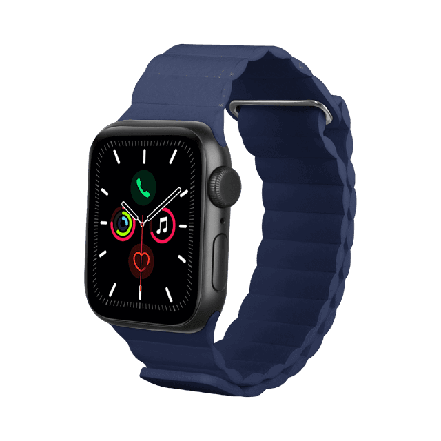 JUST IN CASE Magfit Strap Apple Watch 44-49mm Horlogebandje Ivoor