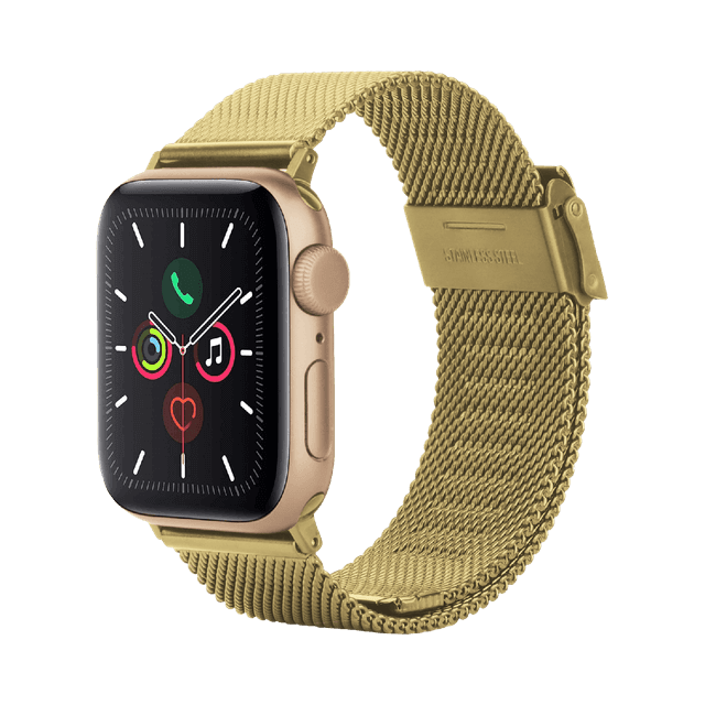 JUST IN CASE SilkSteel Strap Apple Watch 40-42mm Horlogebandje Goud