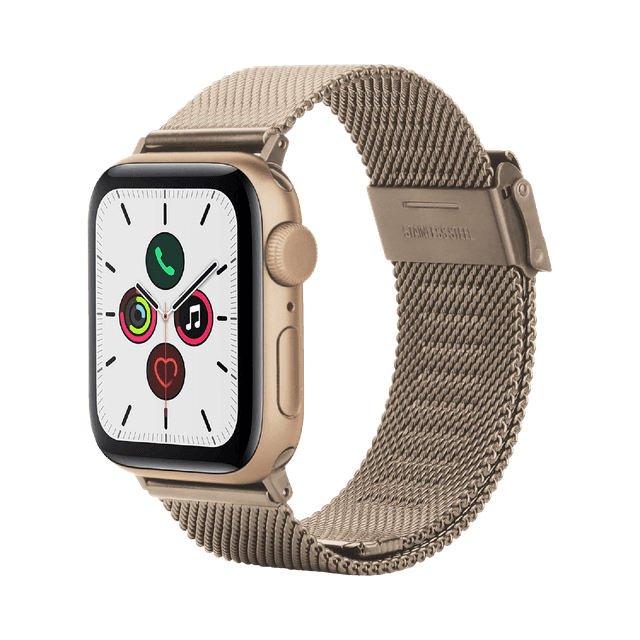 JUST IN CASE SilkSteel Strap Apple Watch 40-42mm Horlogebandje Rose Goud