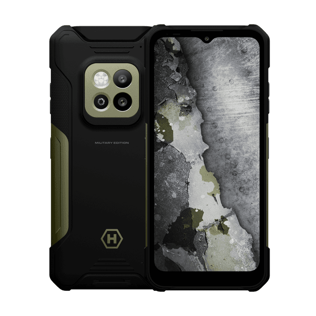 HAMMER Construction 2 Military 5G 6,58" Rugged Smartphone 6GB - 128 GB Zwart