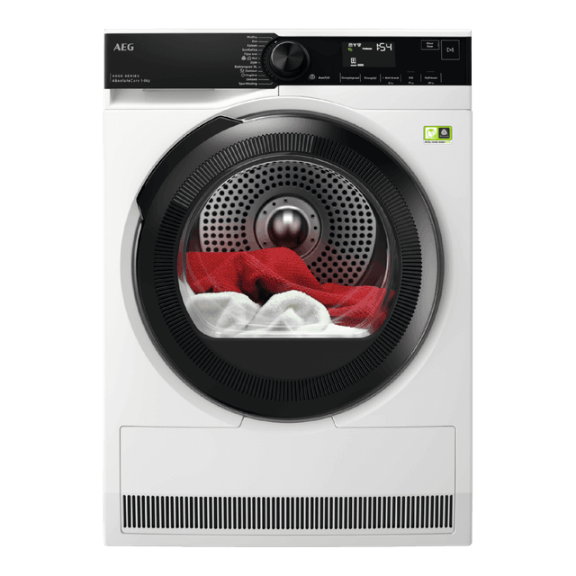 AEG TR868B4B AbsoluteCare - 8 kg - 63 dB - Energielabel B Warmtepompdroger