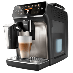PHILIPS Series LatteGo 5400 EP5447/90 - Volautomatische espressomachine - Maximaal aantal kopjes: 2 - Zwart-Zilver