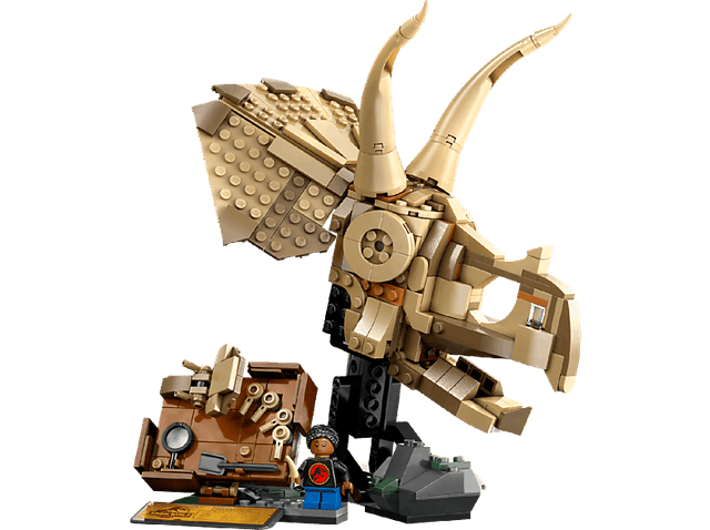 Lego Jurassic World 76969 Dinosaurusfossielen: Triceratops Schedel Bouwstenen